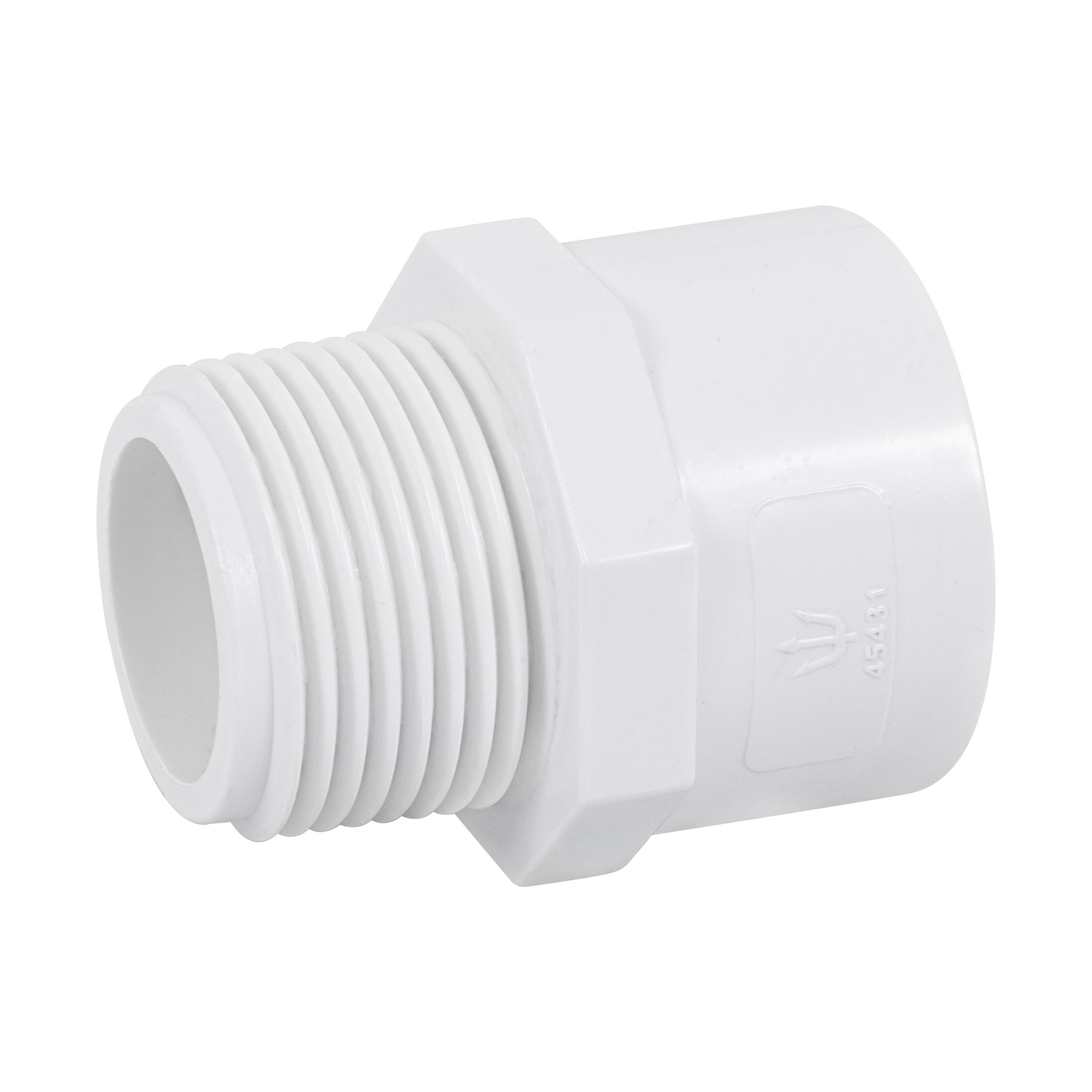 Conector macho PVC hidráulico 2"