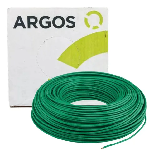 Cable RoHS THW-LS/THHW-LS verde calibre 16